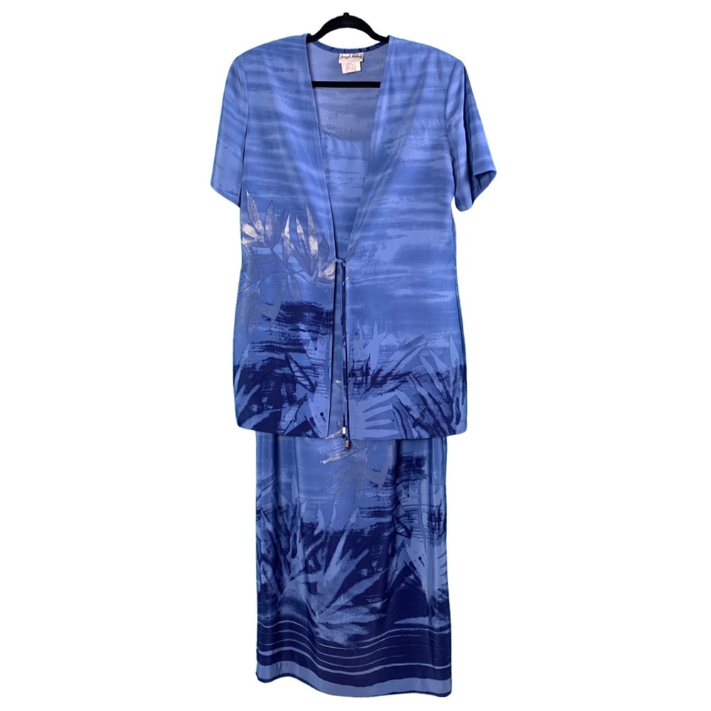 JOSEPH RIBKOFF - 2 pc maxi and overshirt (14)